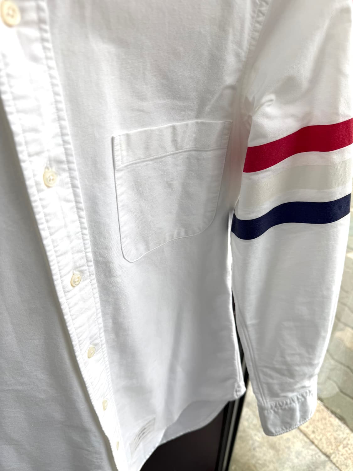 1/ 톰브라운 사선완장 옥스포드 셔츠 상품이미지6