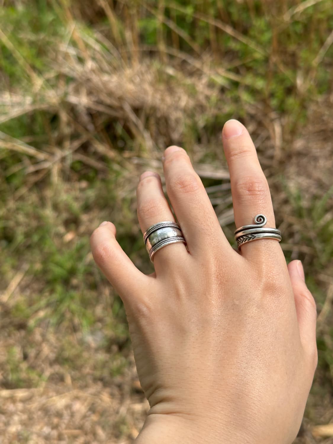 Spiral path karensilver ring 🌀 상품이미지5