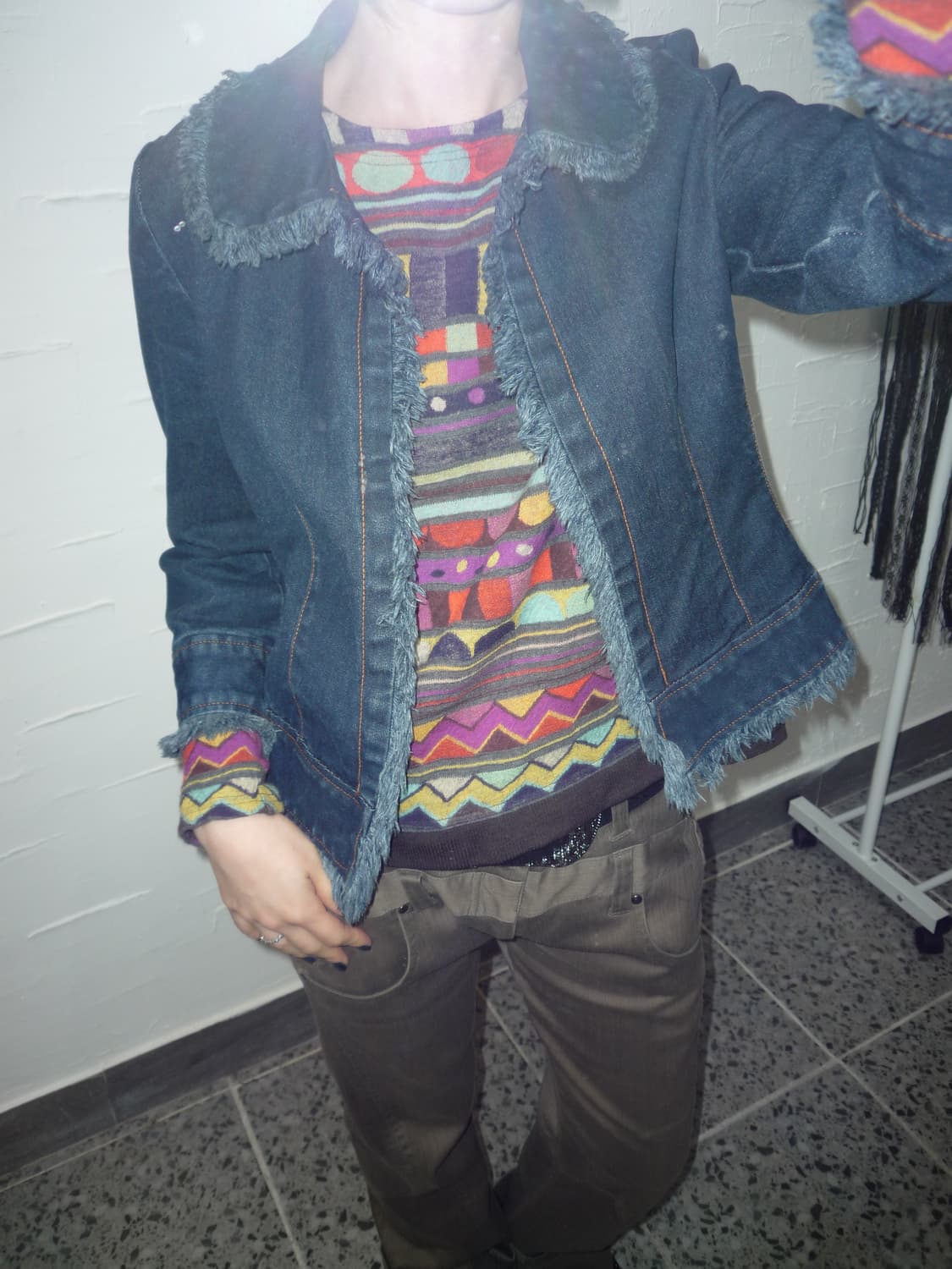 blue skeleton jacket 상품이미지2