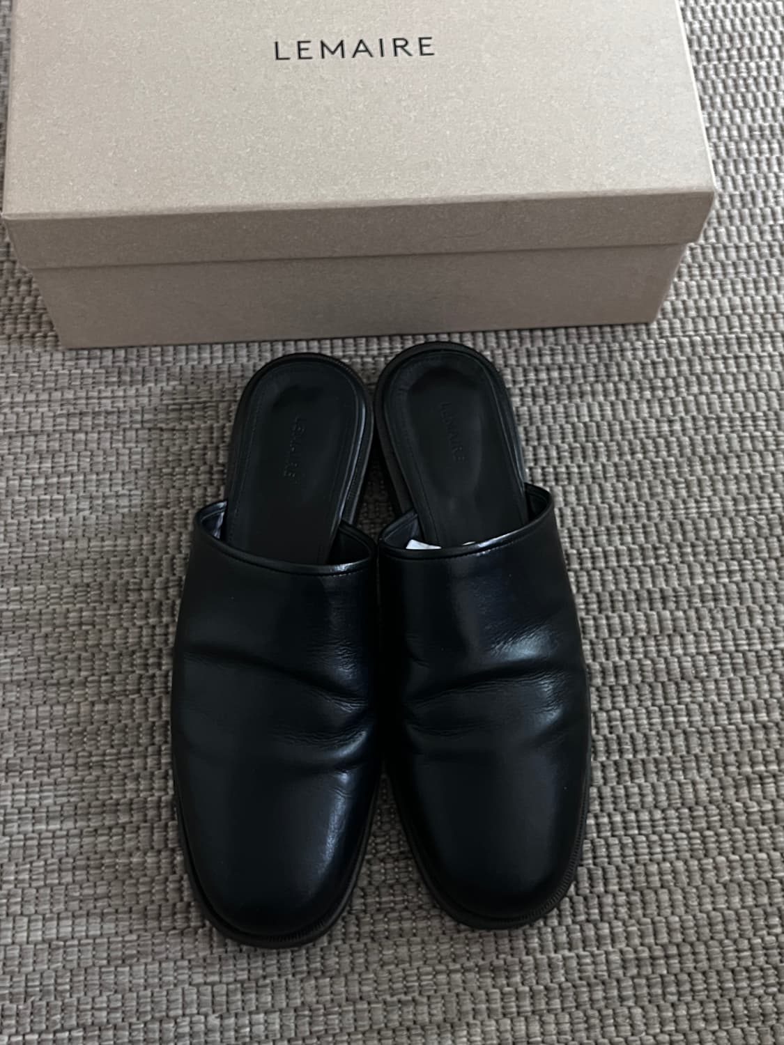 [43] 르메르 스퀘어 뮬 블랙 상품이미지8