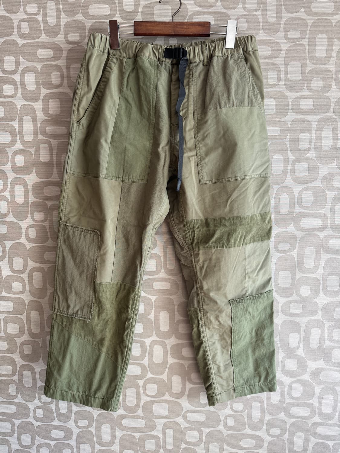 OUTSTANDING 아웃스탠딩 그라미치 st 패치워크 팬츠 바지 L 상품이미지1