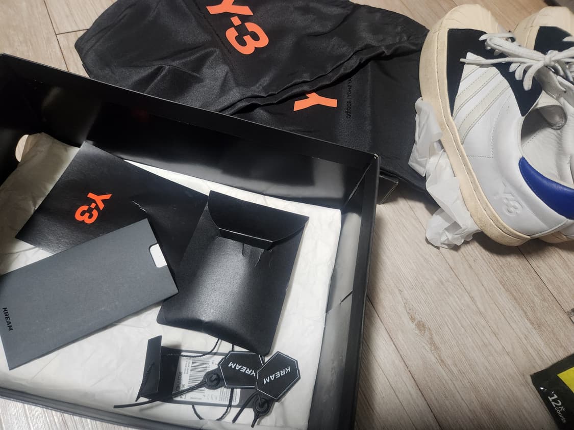 Y3 요지스타 클라우드화이트 흰검파 상품이미지6