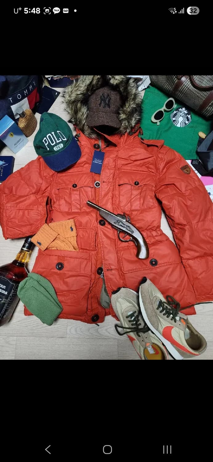 (새상품)POLO RALPH LAUREN 헤비다운 패딩 대장 파카 상품이미지1