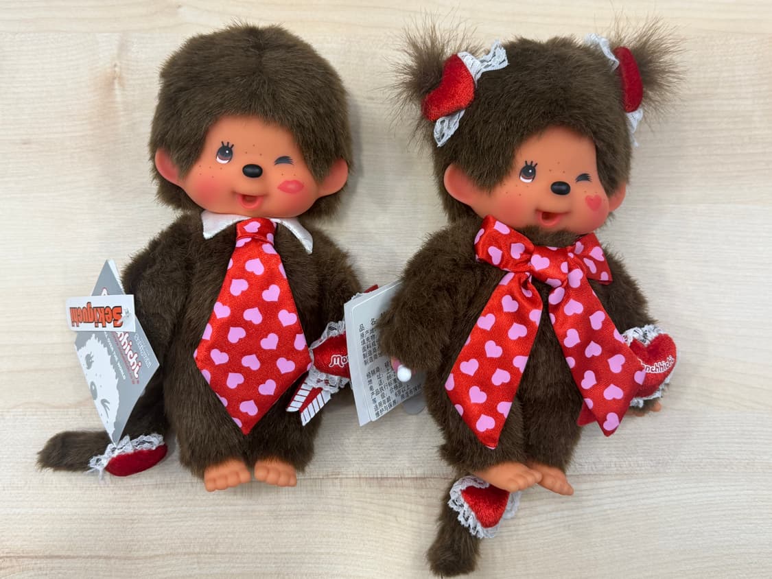 고전몬치치/발렌타인몬치치 세트 판매합니다. 키링x 상품이미지1