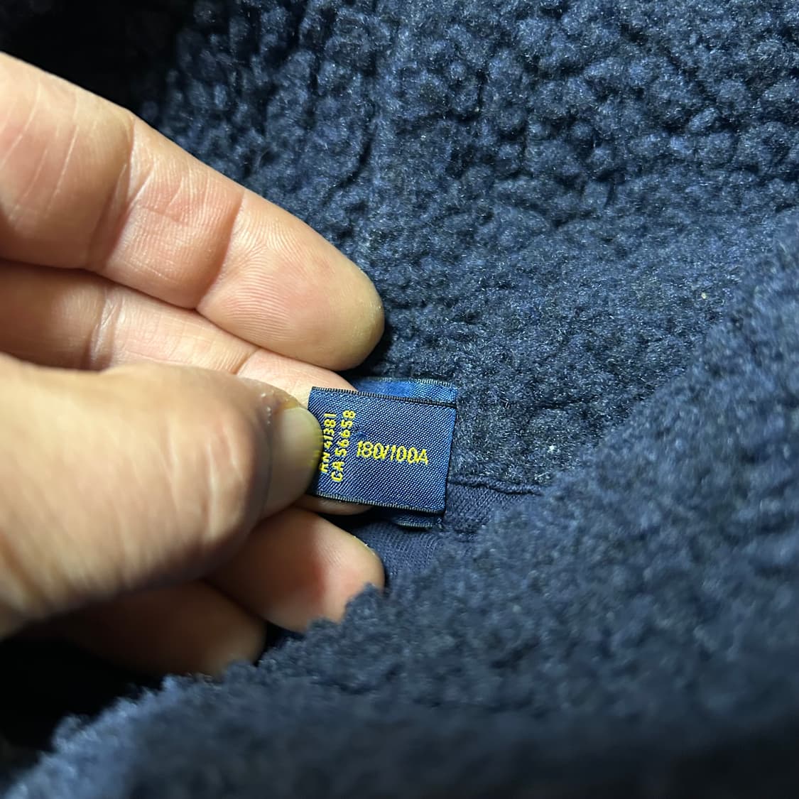 폴로 랄프로렌 정품 쉐르파 뽀글이 100-105 상품이미지3