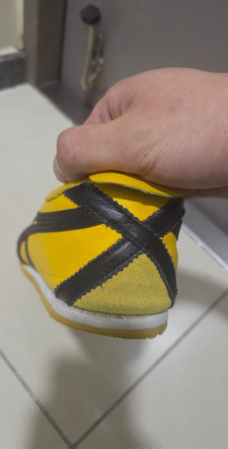 오니츠카타이거 멕시코66 옐로우블랙 275 상품이미지3