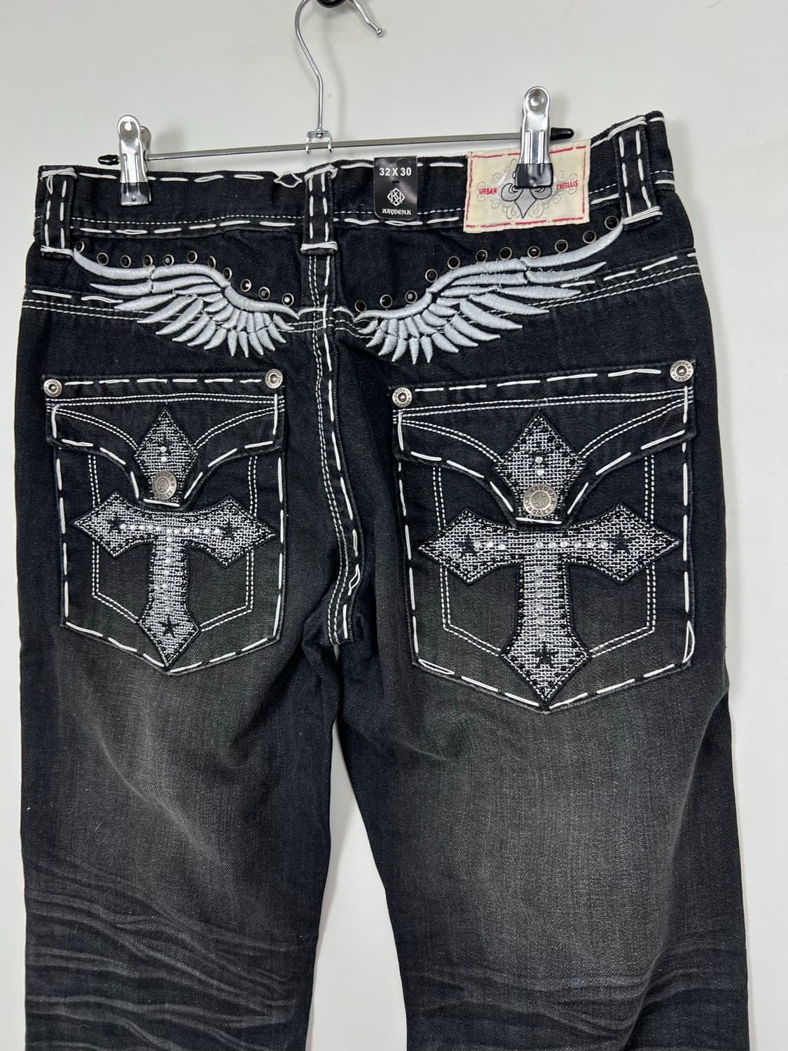REVE JEANS Y2K 워싱 데님 팬츠 상품이미지2