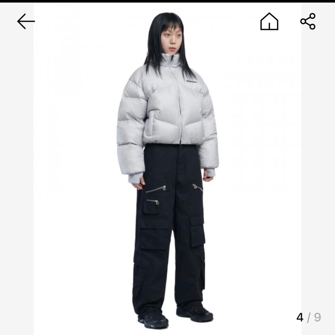노매뉴얼 SYMBOL MULTI CARGO PANTS S size 상품이미지3