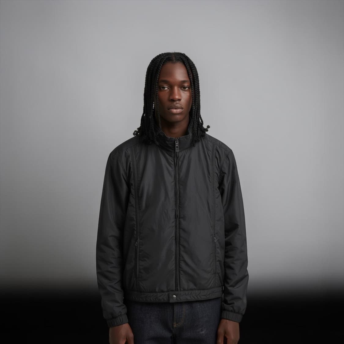 XXL/ 제냐 메모리터치 바람막이 집업 자켓 상품이미지1