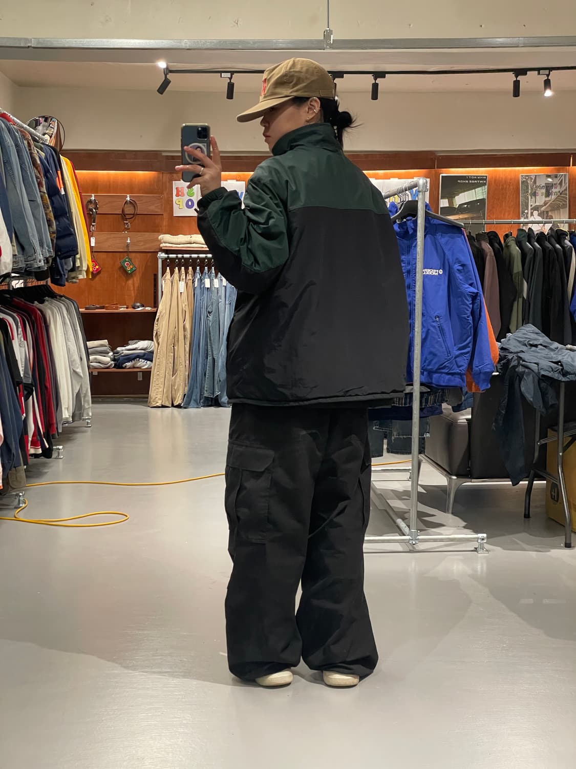 빈티지 리버시블 플리스 자켓 상품이미지5