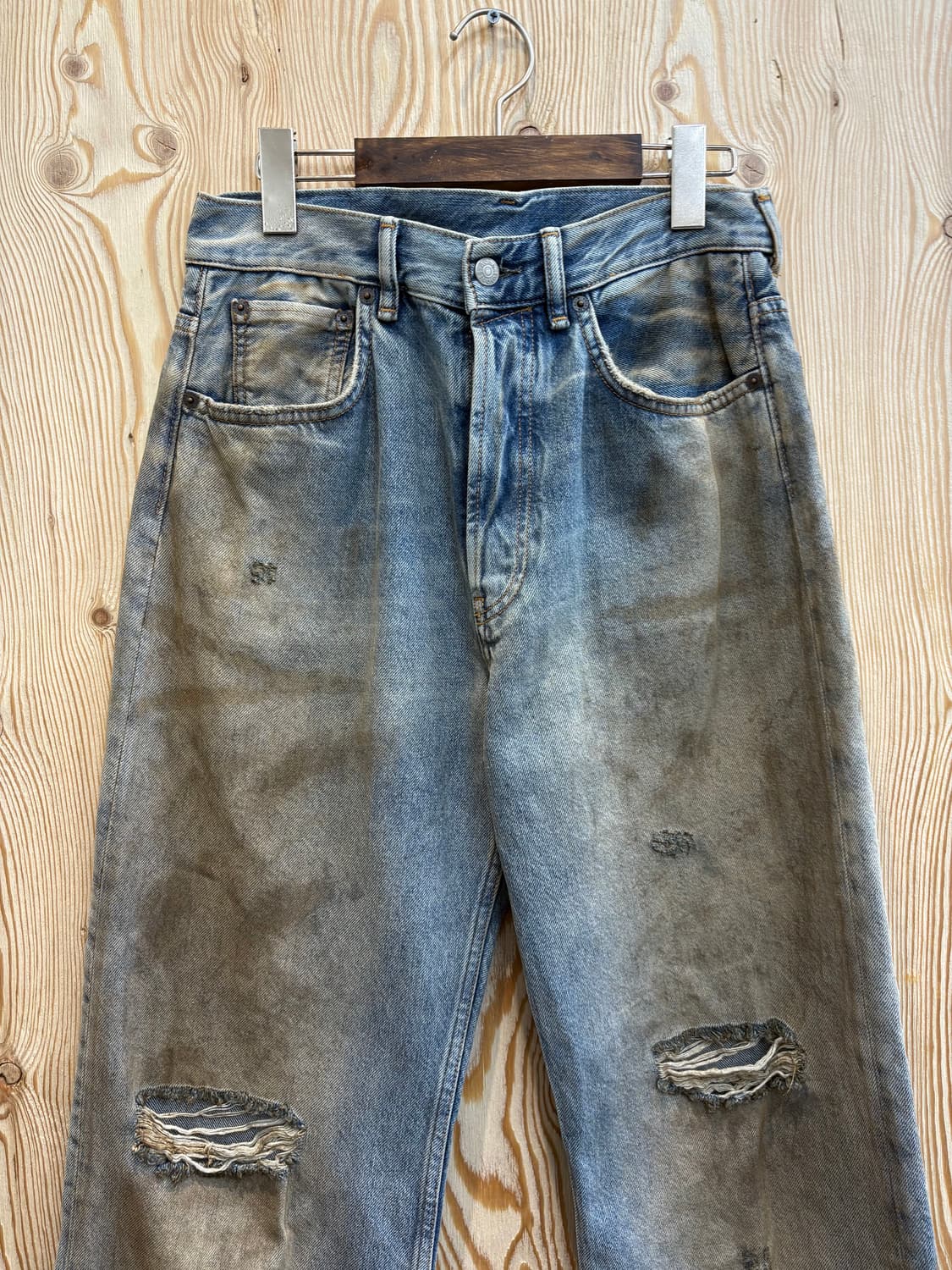 아크네 스튜디오 2021m 페니실린 머드워싱 데님팬츠 상품이미지3