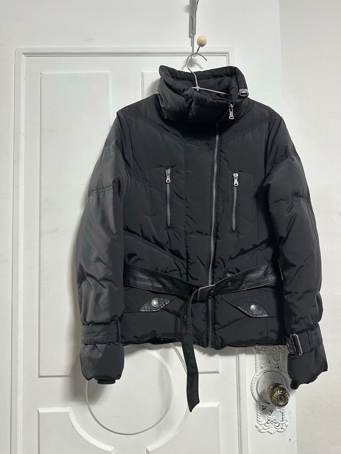 캘빈클라인 바이커 패딩 상품이미지1