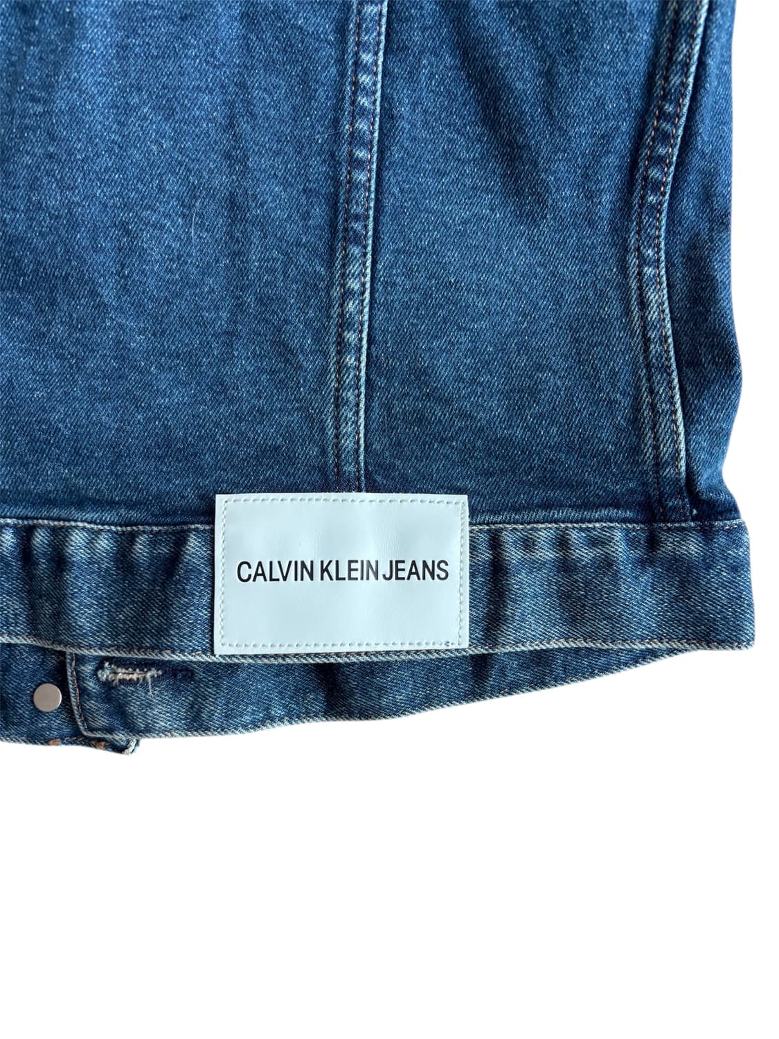 [택O] 캘빈클라인 슬림 트러거데님 자켓 XS 상품이미지9