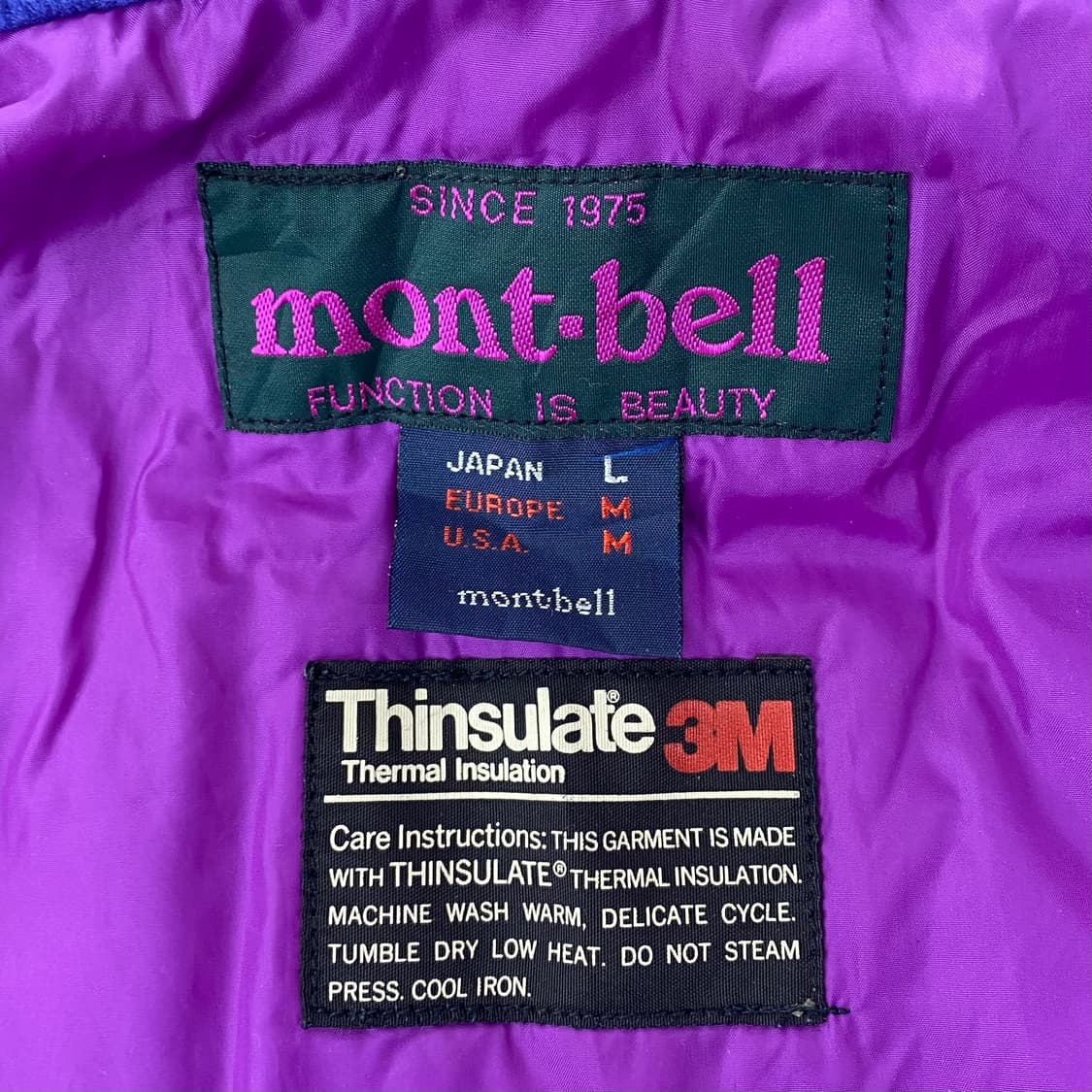 몽벨 빈티지 씬슐레이트 파카 상품이미지6