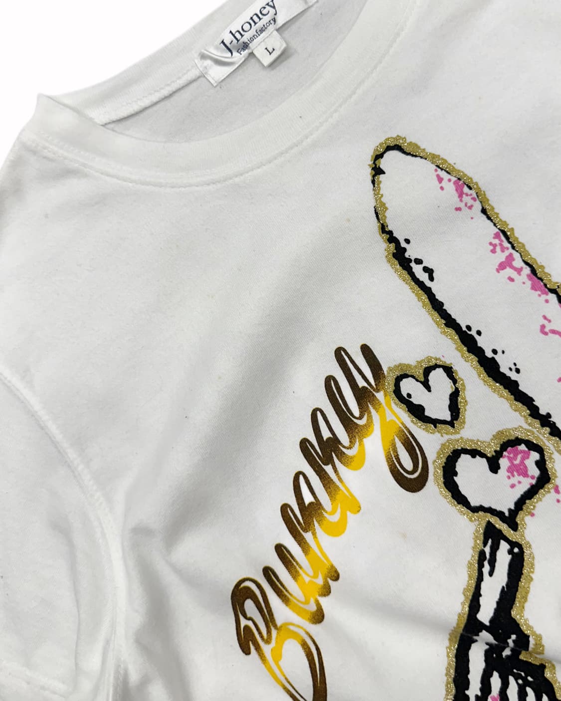 revolver bunny printing t-shirt 상품이미지4