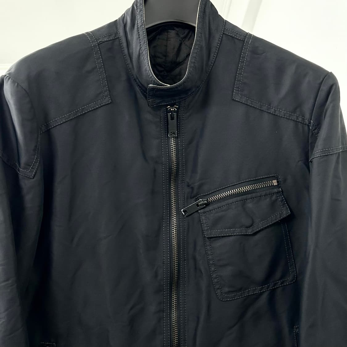 DKNY 나일론 바이커 자켓 상품이미지6