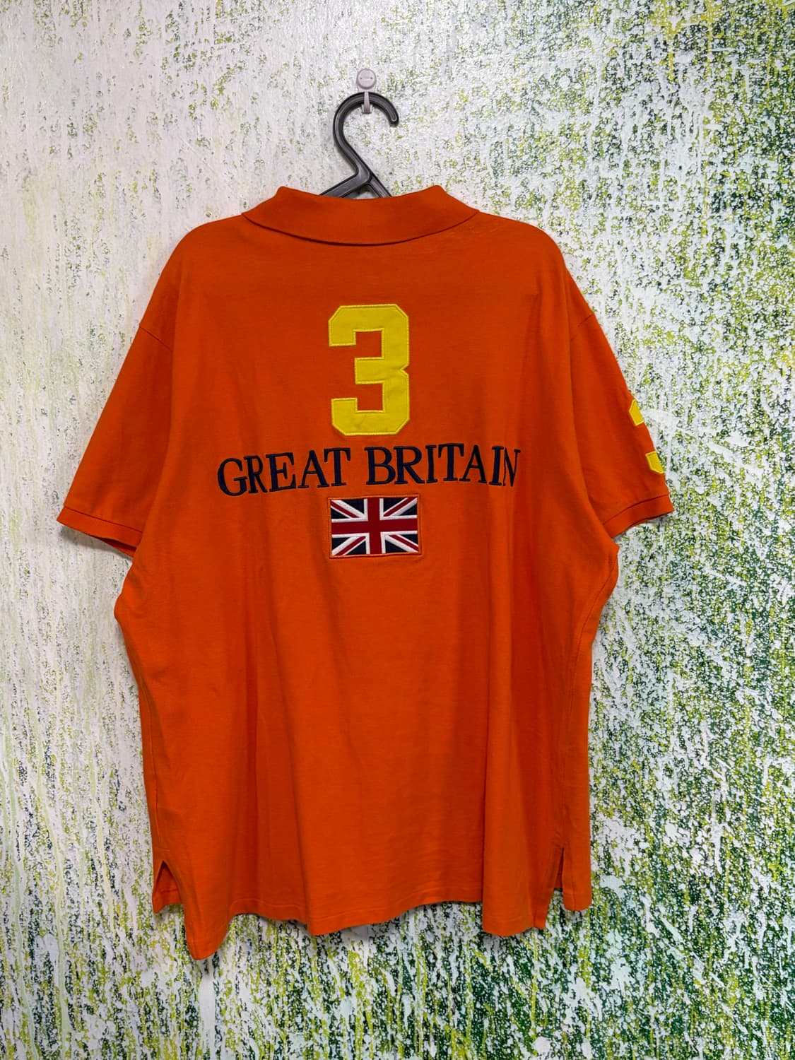 폴로 빅포니 치프키프 영국 오렌지 반팔 카라 티셔츠 XXL 상품이미지8