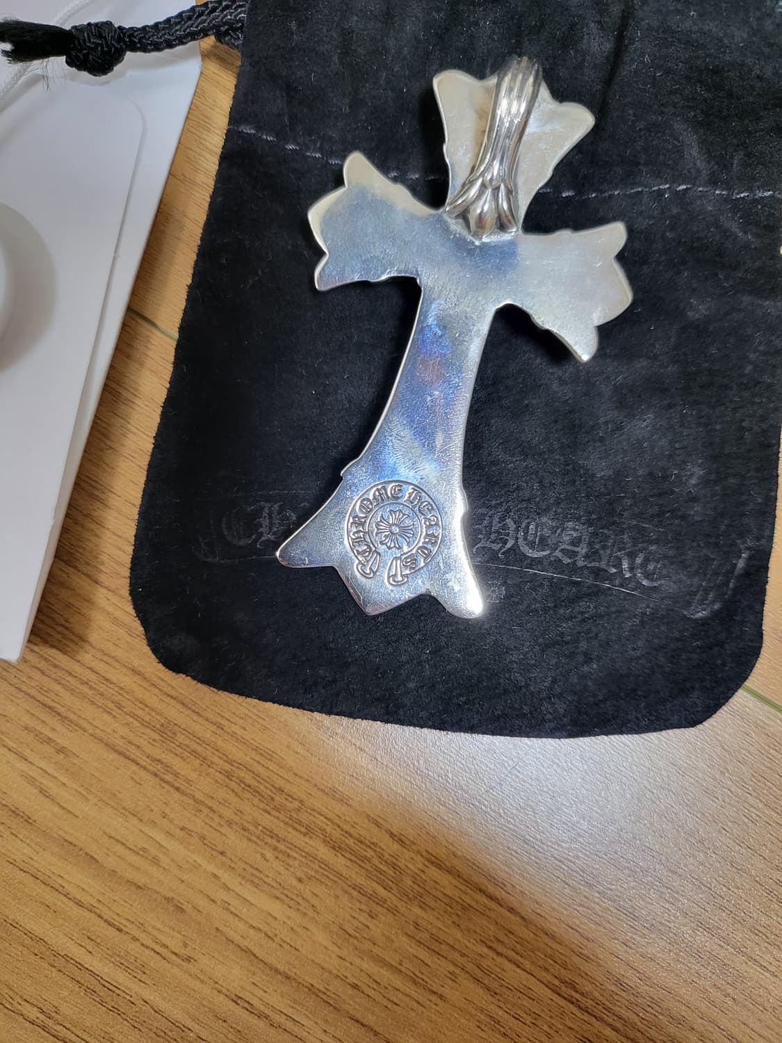 [L]크롬하츠 더블크로스 라지 펜던트 상품이미지3