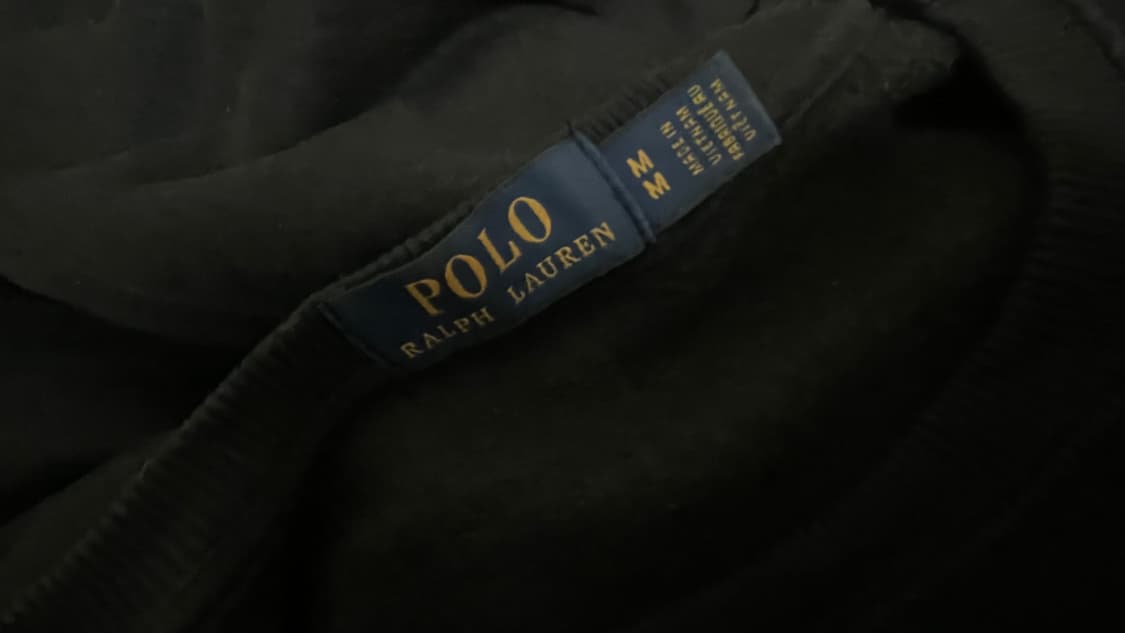 폴로 랄프로렌 블랙 맨투맨 상품이미지4