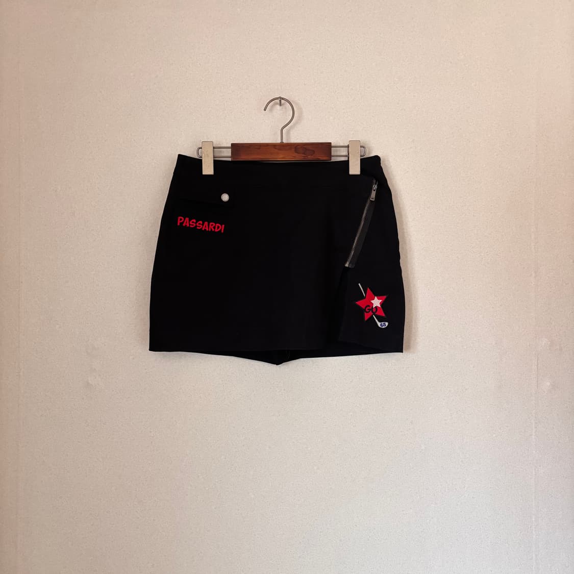 파사디 골프 블랙 반바지 미니 스커트 26 27 필드 LPGA 상품이미지1