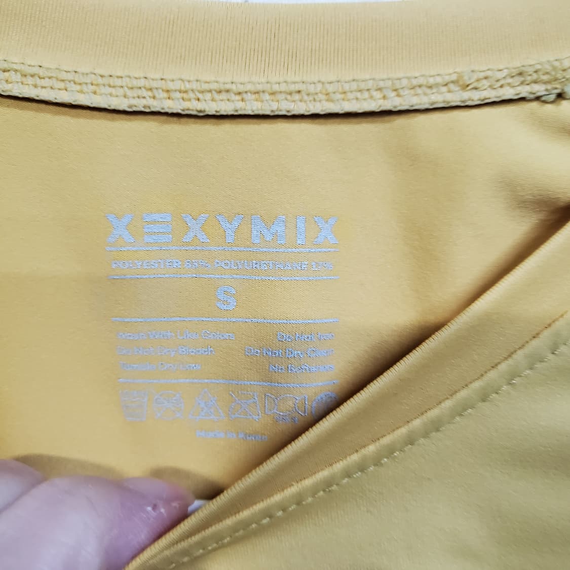 젝시믹스 기능성 뒷트임 반팔 티셔츠  상품이미지3