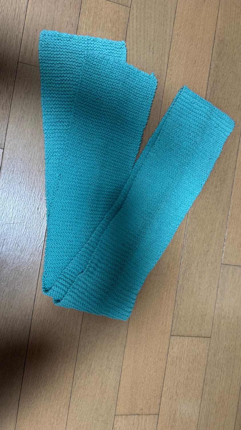 지드래곤 민트 뜨개 머플러 상품이미지1