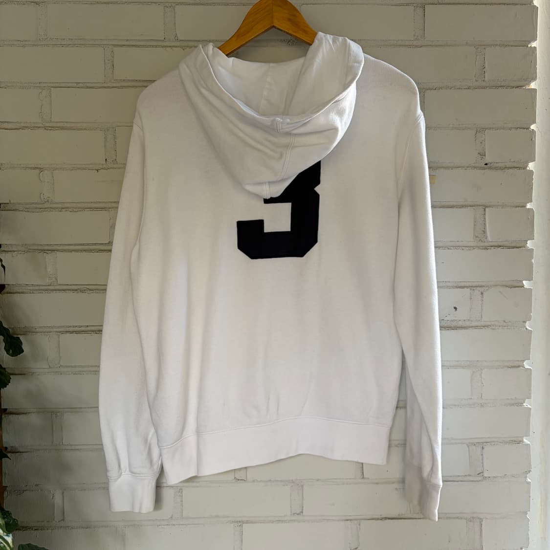 폴로 빅포니 성조기 화이트 후드집업 상품이미지7