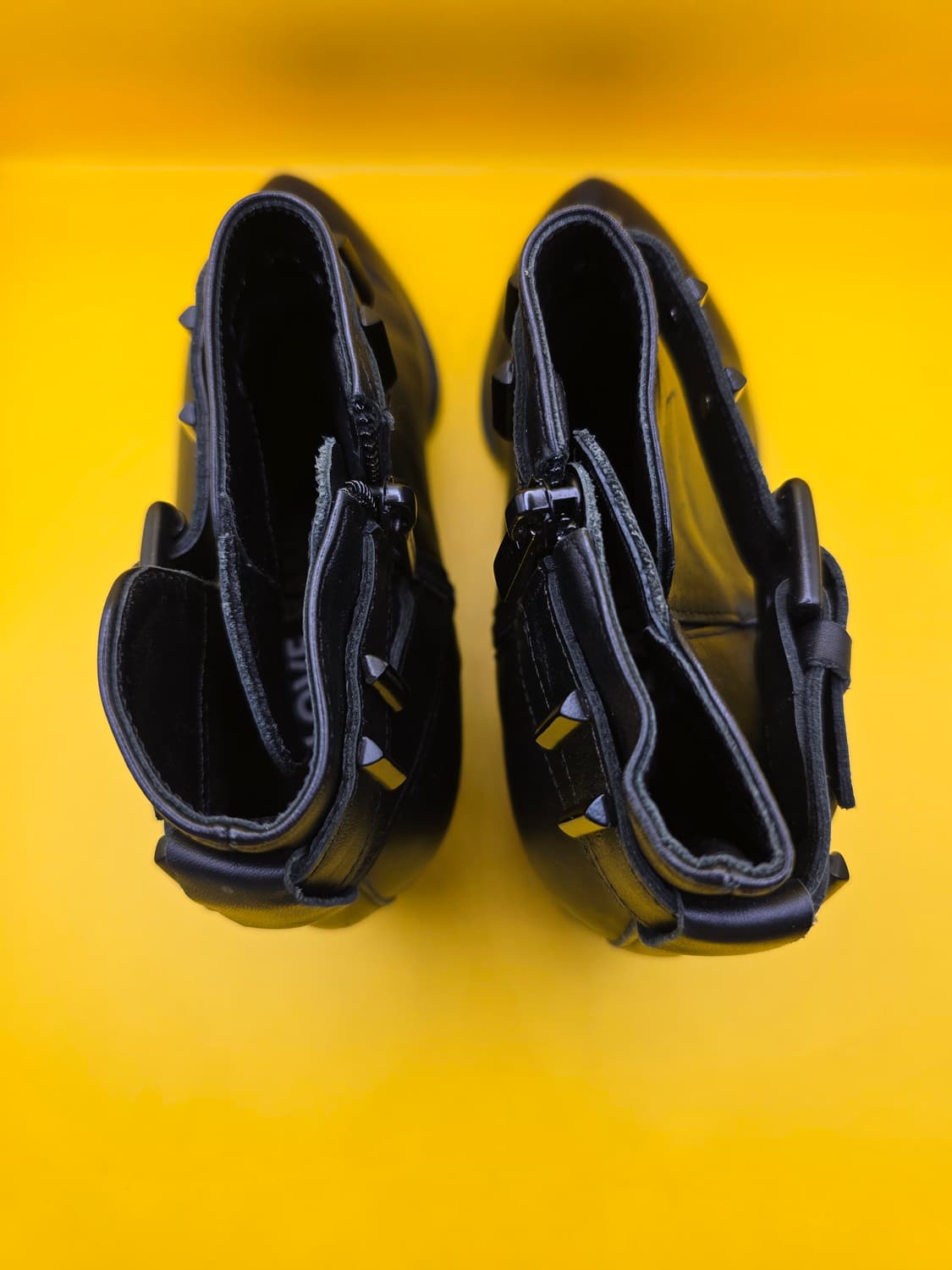 러브바바라 가죽 앵클부츠 230 / 굽4cm 상품이미지4