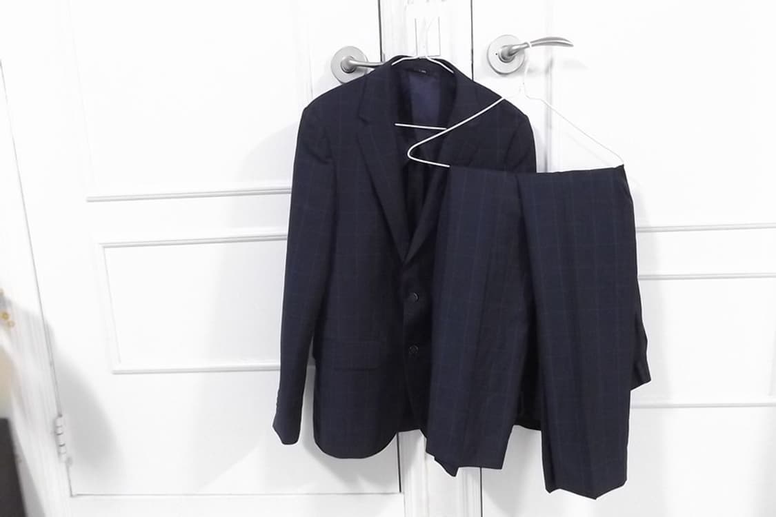 인터메조 윈도우 글렌 체크 정장 수트 셋업 상품이미지2