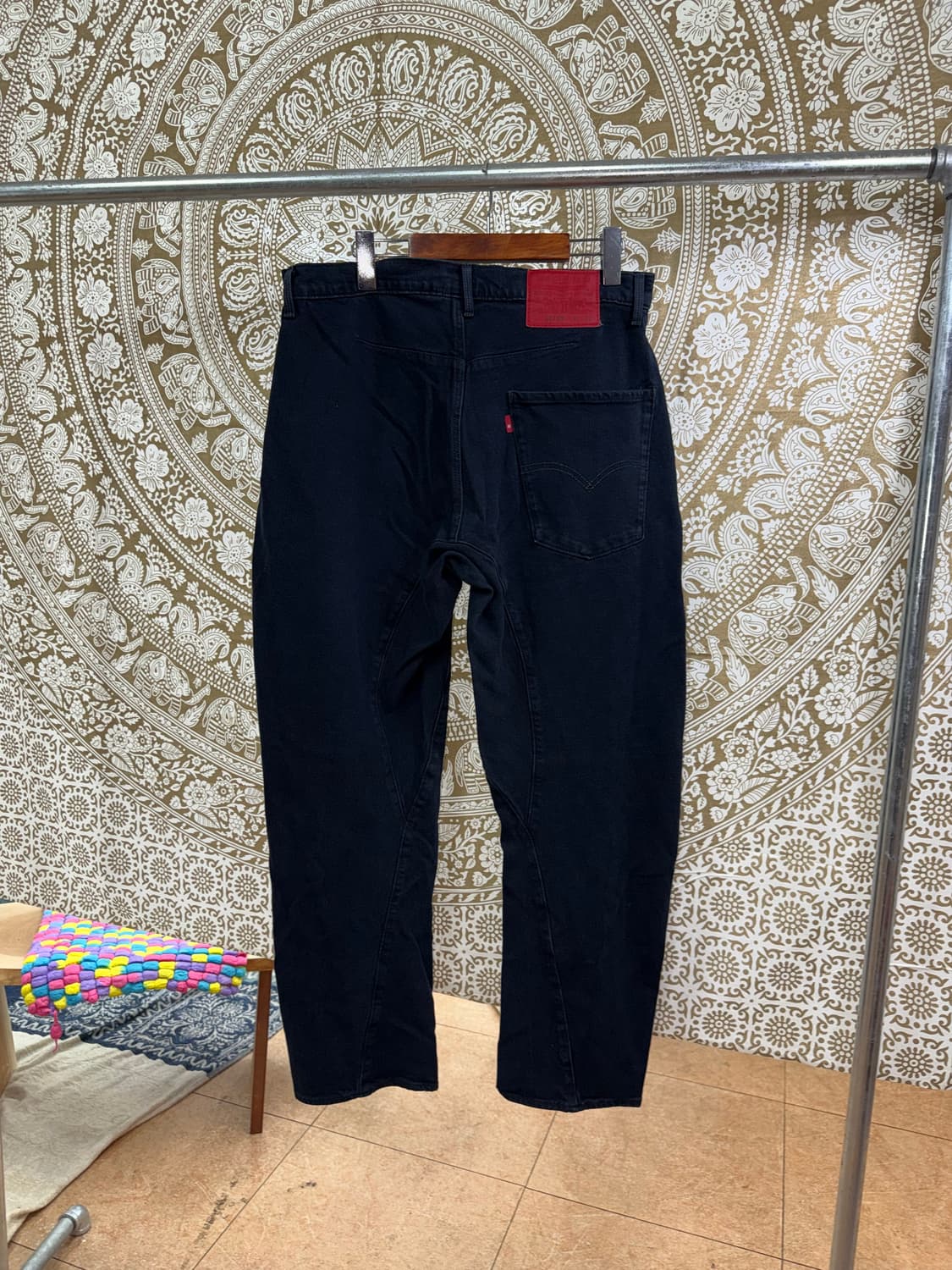 리바이스 570 네이비 스판 데님팬츠  상품이미지4