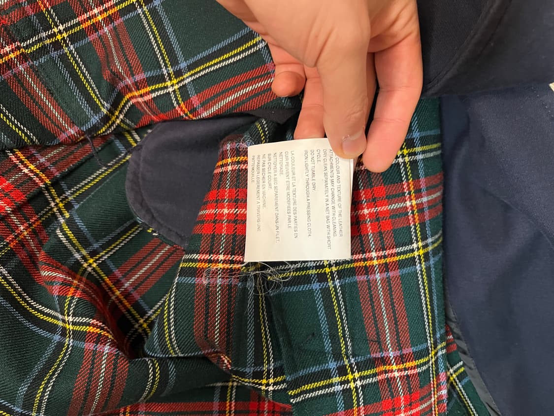 꼼데가르송 옴므 울 더플 코트 상품이미지6