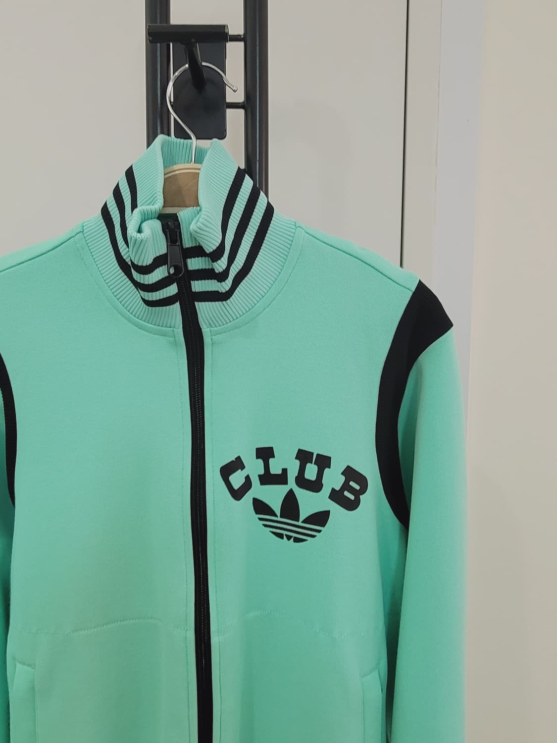 아디다스 클럽 트랙탑 민트색 져지 여성용 55~66 택달린새제품 상품이미지2