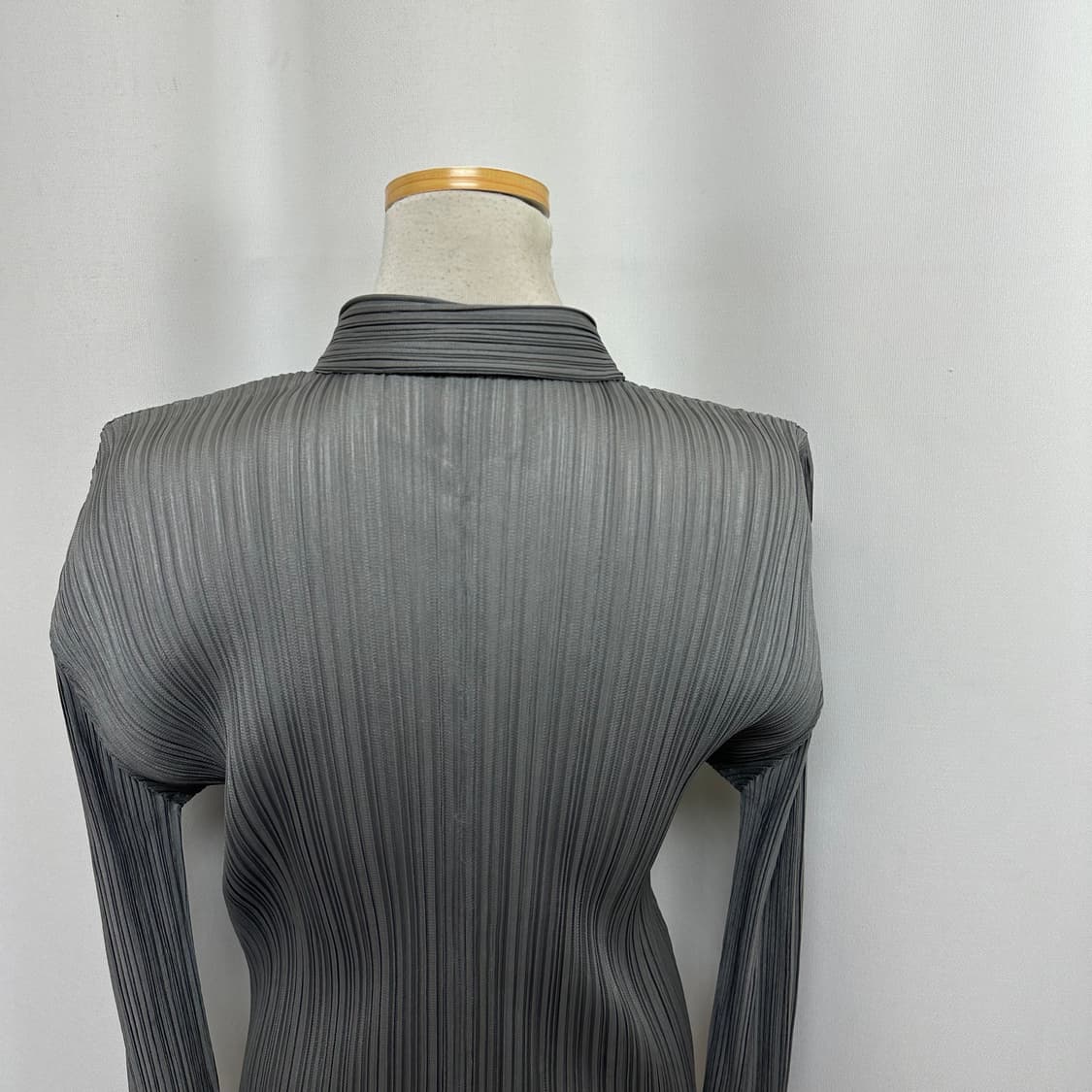 플리츠플리츠 여자 스판 주름 가디건 (44-55추천) EOI 상품이미지7