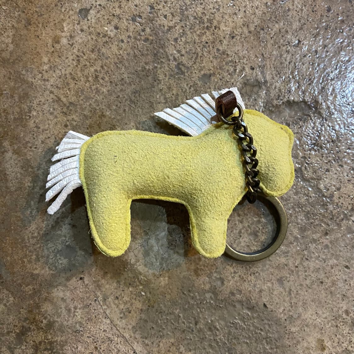 고트스킨 말 인형 키링 (파랑/노랑/핑크) 상품이미지4