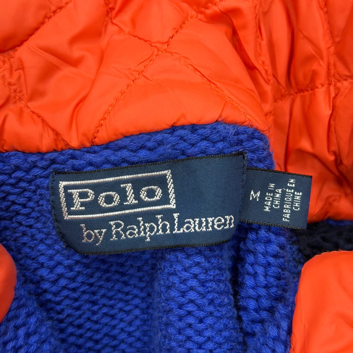 폴로 랄프로렌 하이테크 후디 니트 스웨터 로얄 네이비 M 상품이미지5