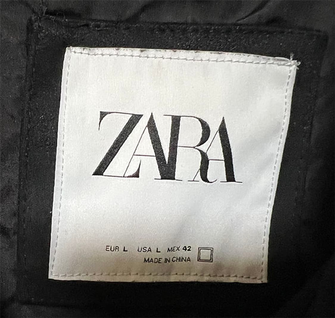 ZARA 자라 남자 스웨이드자켓 추동 캐주얼 L 100 상품이미지3