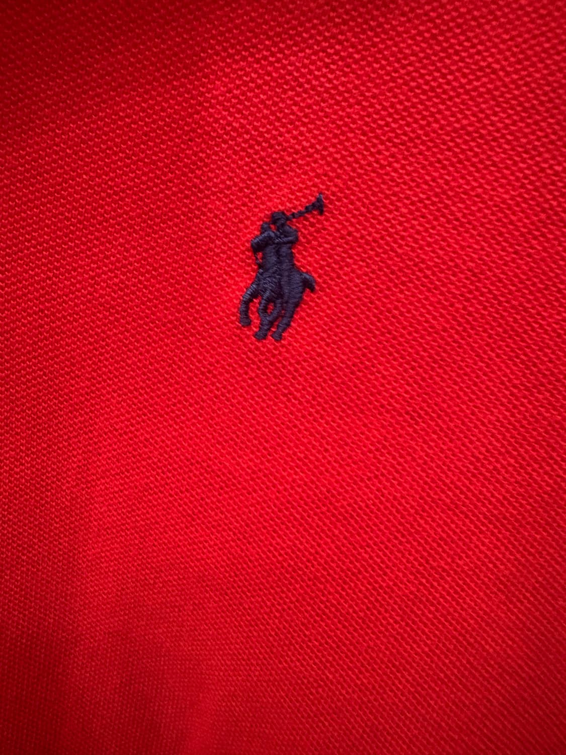 폴로 랄프로렌 빨간색 레드 카라티 M 상품이미지2