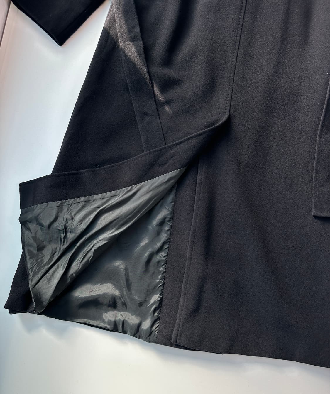 막스마라 블랙 울 롱코트 34 size 44-55 상품이미지5