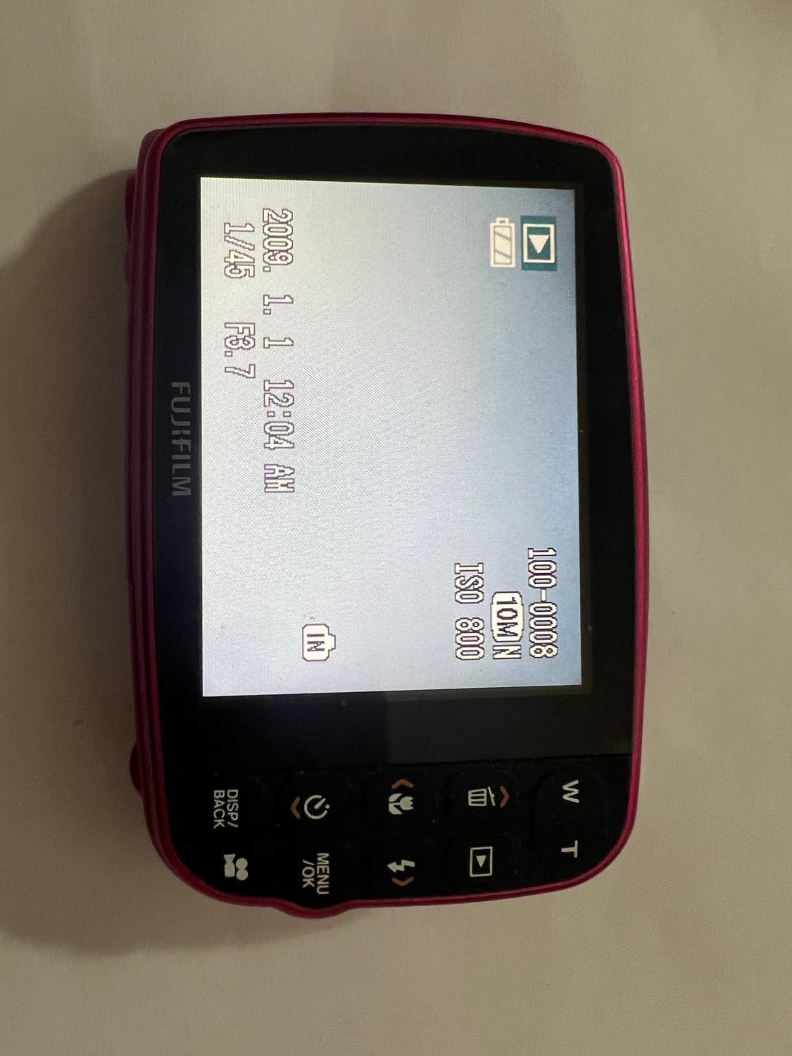 후지필름 파인픽스 z30 핑크 카메라 디카 (하자있음) 상품이미지2