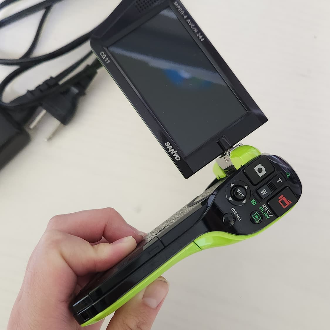 산요 작티 CG11 빈티지 디카  캠코더 디지털카메라 상품이미지4