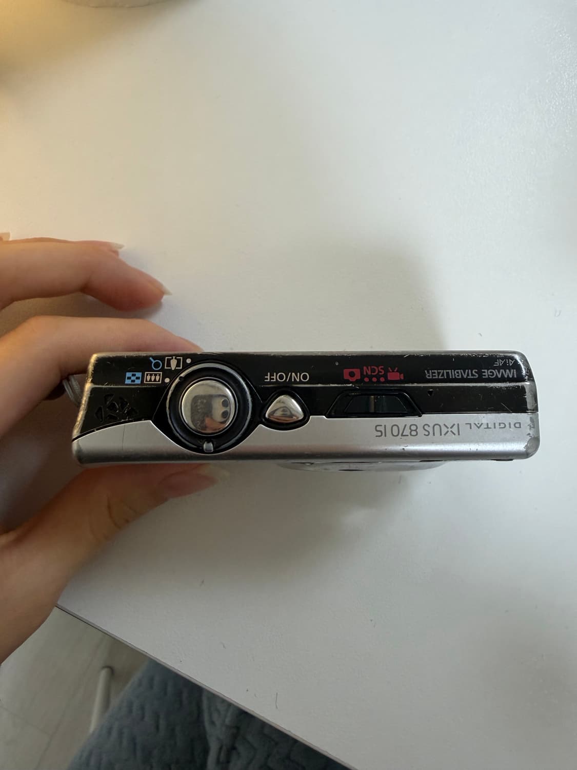 캐논 익서스 870 IS 실버 카메라(세은디카) 상품이미지3