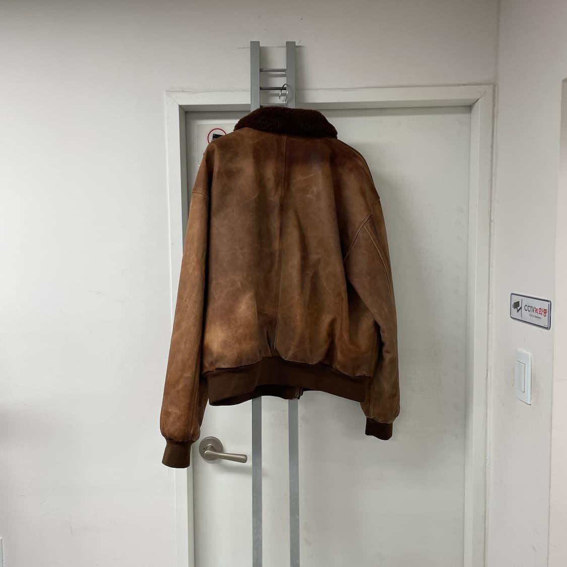 폴로 랄프로렌 B-15 레더 자켓 XXL 상품이미지7