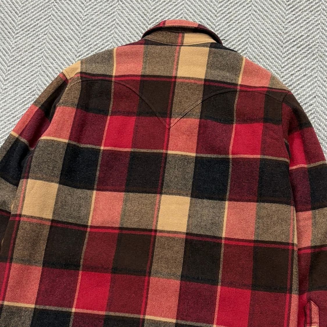 리바이스 체크 모직 자켓 v2016 상품이미지4