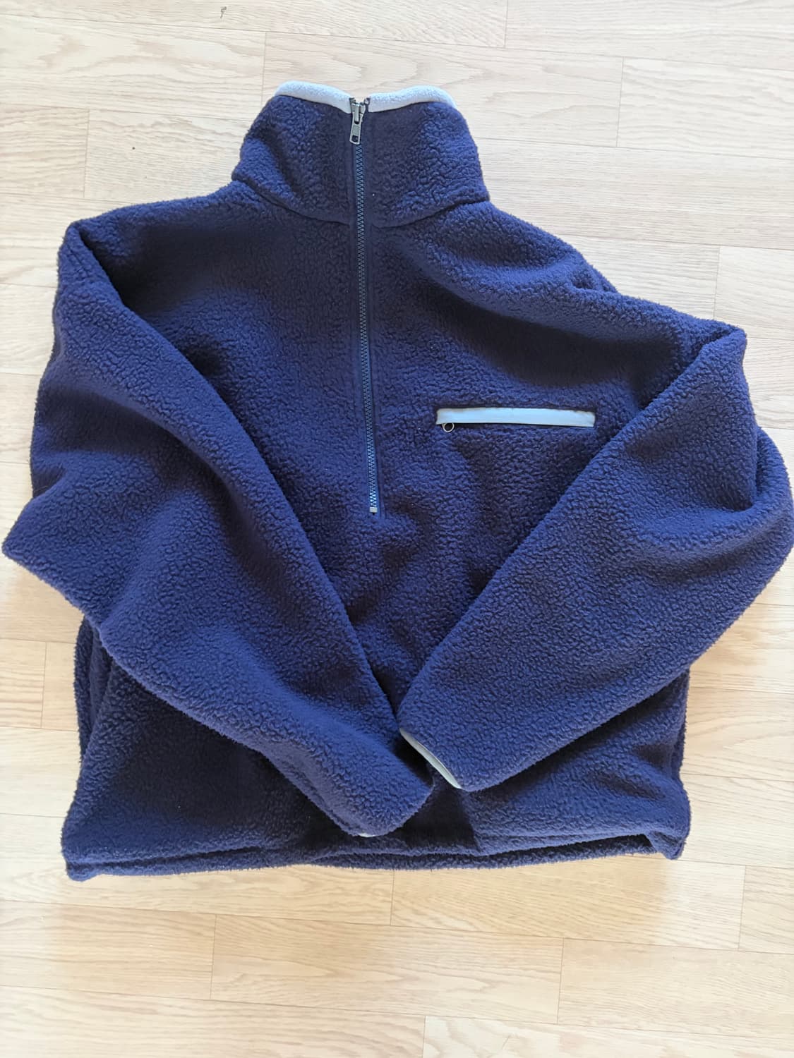 [1] 너티새비지 MID PILE HALF ZIP FLEECE 후리스 상품이미지1
