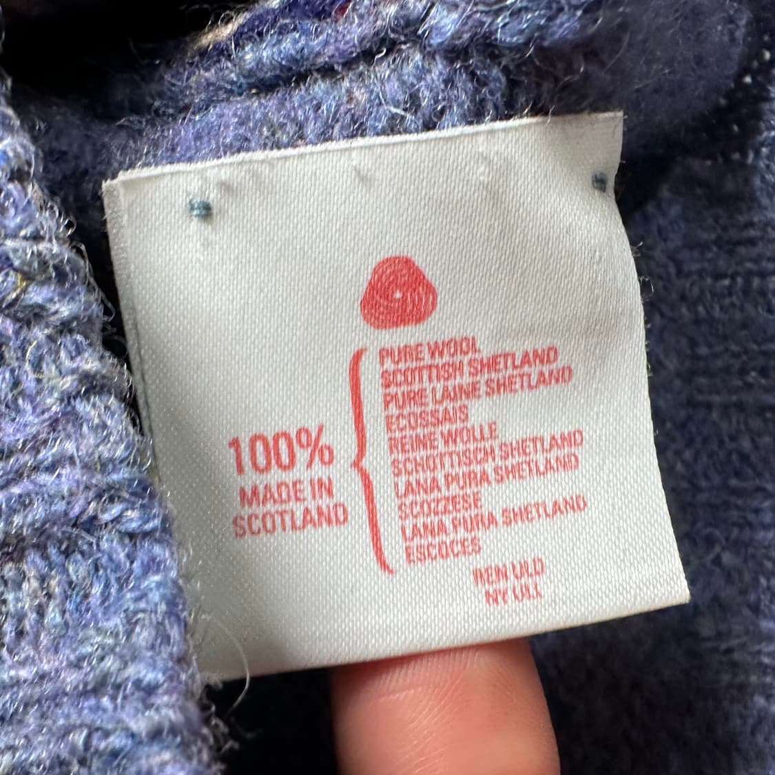 VTG 스코틀랜드 울 니트  상품이미지5