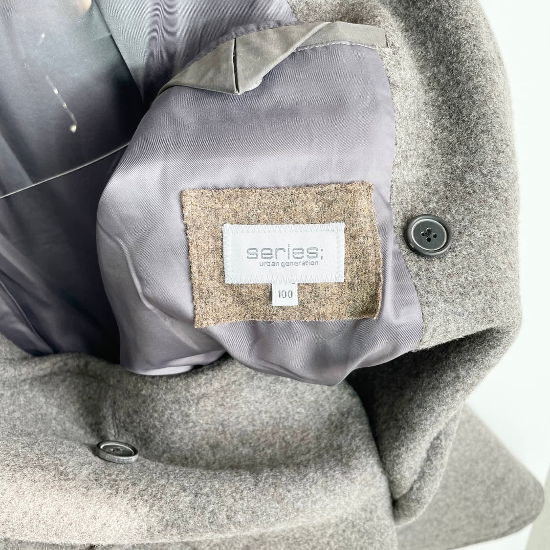 C2 시리즈 모직 코트 97-100사이즈 상품이미지4