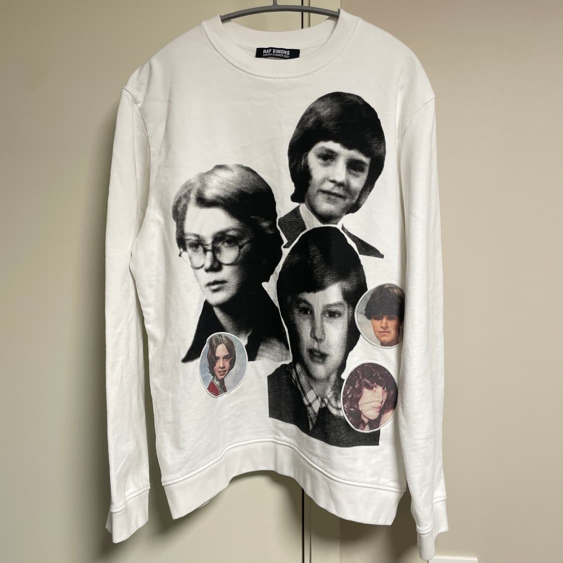 [S] 라프시몬스 2021SS 크루넥 맨투맨 상품이미지2