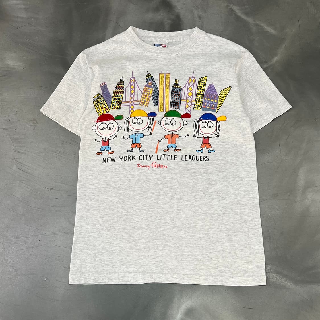  90s USA 대니 퍼스트 프린팅 반팔티 y16348 상품이미지1