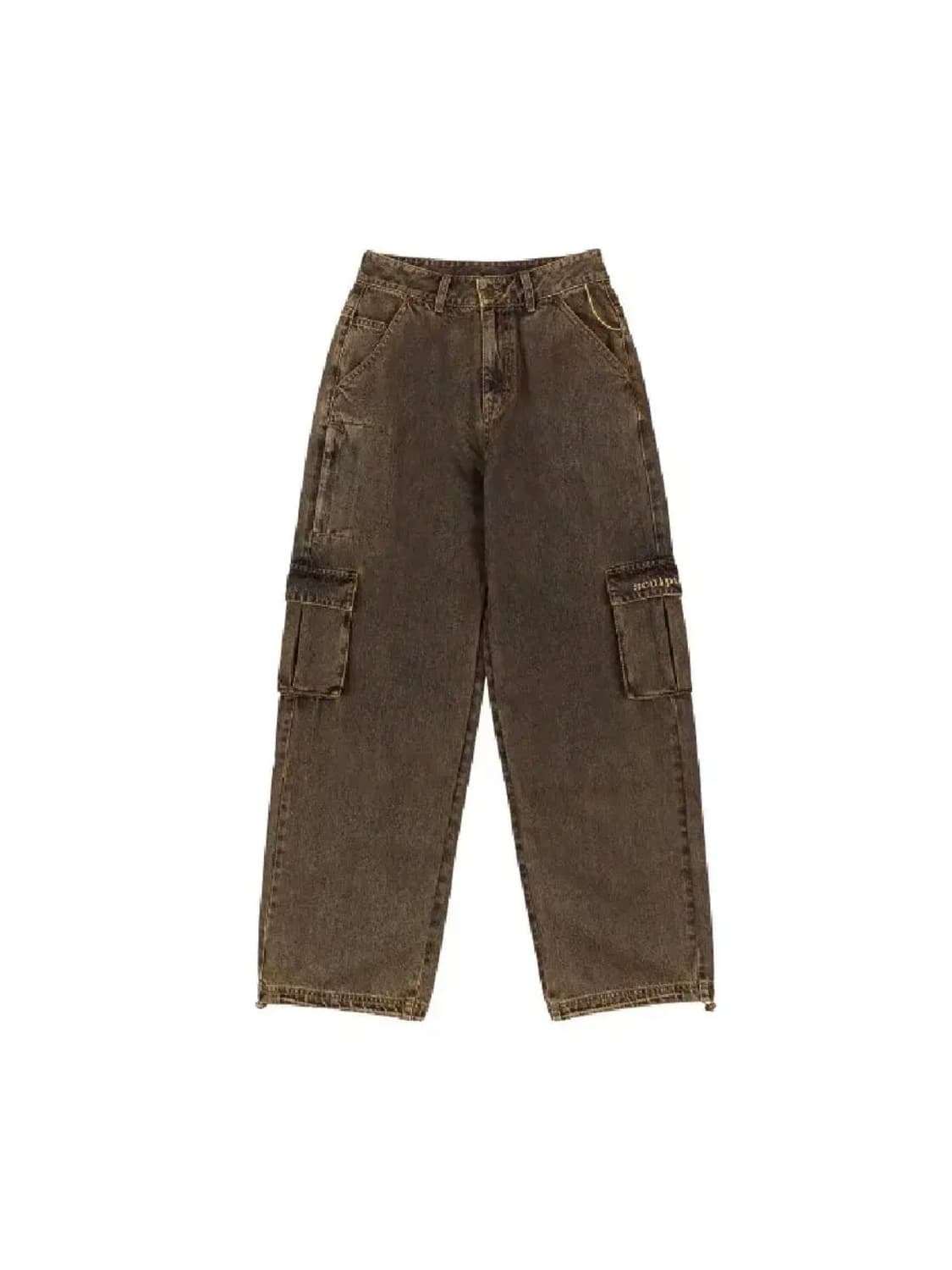 SCULPTOR Acid Denim Cargo Jogger Pants 상품이미지1