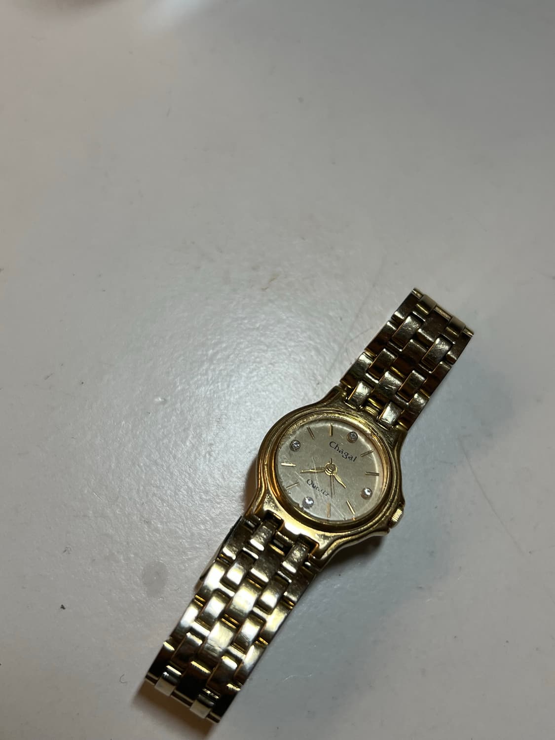 샤갈 Chagal 1988 서울 올림픽 기념 여성 금장 시계 상품이미지2